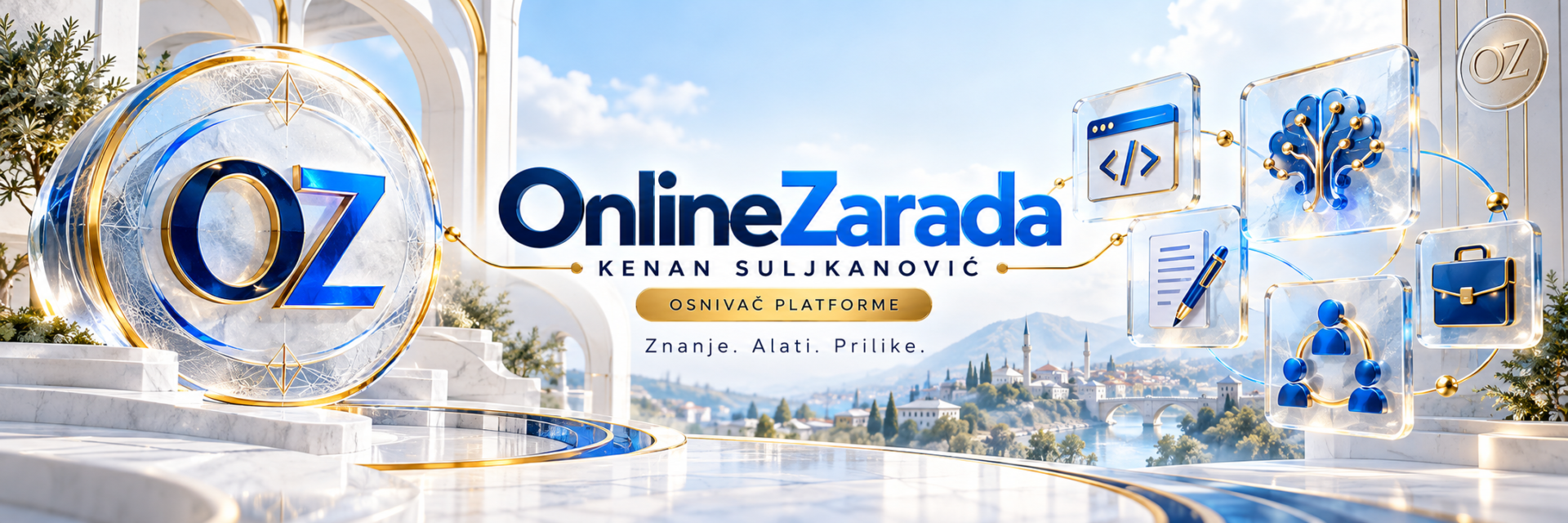 OnlineZarada — vlastita web platforma